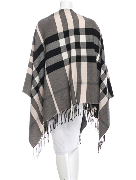 Burberry Nova Check Poncho 